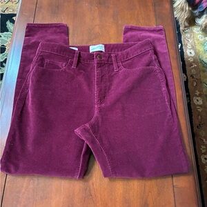 Universal Thread Maroon Corduroy Pants